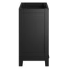 Dixie 36” Solid Wood Bathroom Vanity Cabinet (Sink Basin Not Included) - No Shipping Charges MDY-EEI-6626-BLK