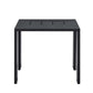 Modway Tahoe Outdoor Patio Powder-Coated Aluminum End Table Grey MDY-EEI-6635-GRY