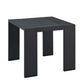 Modway Tahoe Outdoor Patio Powder-Coated Aluminum End Table, Grey