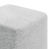 Callum 17’ Square Woven Heathered Fabric Upholstered Ottoman - No Shipping Charges MDY-EEI-6636-HEA