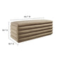 Modway Mezzo Benches Taupe MDY-EEI-6664-TAU