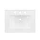 Modway Chaucer 24” Bathroom Vanity in Oak White with Ceramic Sink Basin 24 Inches MDY-EEI-6693-OAK-WHI