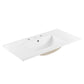 Modway Chaucer 36” Bathroom Vanity White with Ceramic Sink Basin 36 Inches MDY-EEI-6697-WHI-WHI