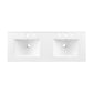 Modway Chaucer 48 Bathroom Vanity in Oak White with Dual Ceramic Sink Basin 48 Inches Double MDY-EEI-6701-OAK-WHI