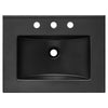 Modway Soma Bathroom Vanity 24 Inch Single Oak Black MDY-EEI-6714-OAK-BLK