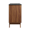 Modway Soma Bathroom Vanity 48 Inch Single Walnut Black MDY-EEI-6720-WAL-BLK