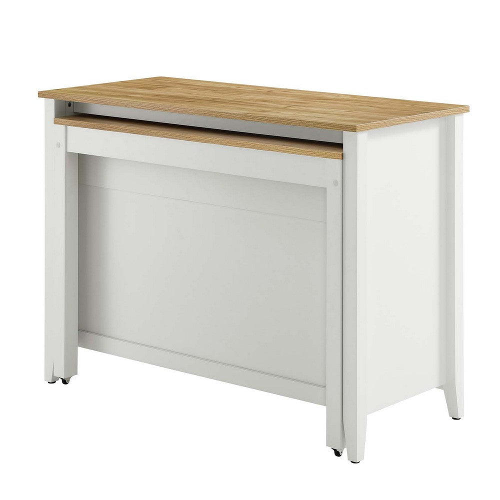 Garland Kitchen Island - No Shipping Charges MDY-EEI-6727-OAK-WHI