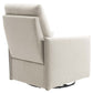 Modway Etta Upholstered Fabric Lounge Chair in Oatmeal with Swivel Base MDY-EEI-6738-OAT