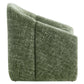 Modway Vivi Chenille Upholstered Accent Basil-Plush Comfy Armchair Ideal as a Modern Barrel Lounge Reading Chair for Living Room Bedroom