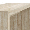 Mirella Faux Travertine Console Table - No Shipping Charges MDY-EEI-6771-TRA