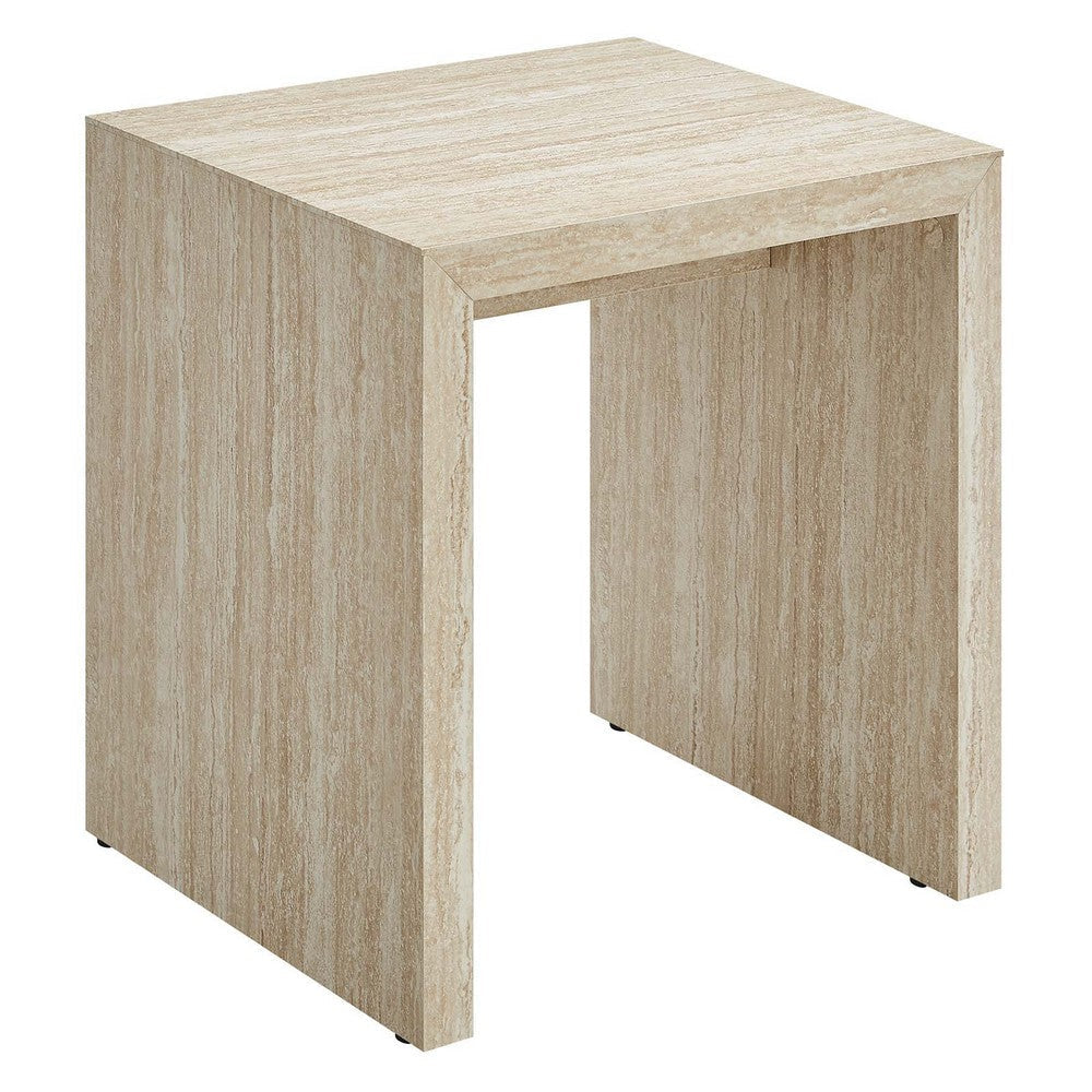 Modway Mirella Side-Tables, Travertine