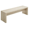 Mirella 62’ Faux Travertine Long Bench - No Shipping Charges MDY-EEI-6773-TRA