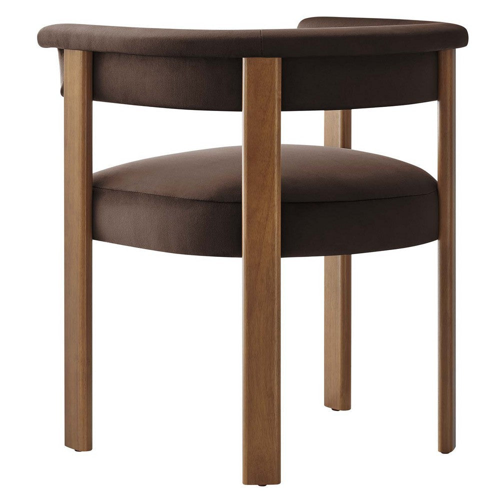 Modway Imogen Dining Chairs Chocolate Brown Deep Brown MDY-EEI-6775-CHB-DBR