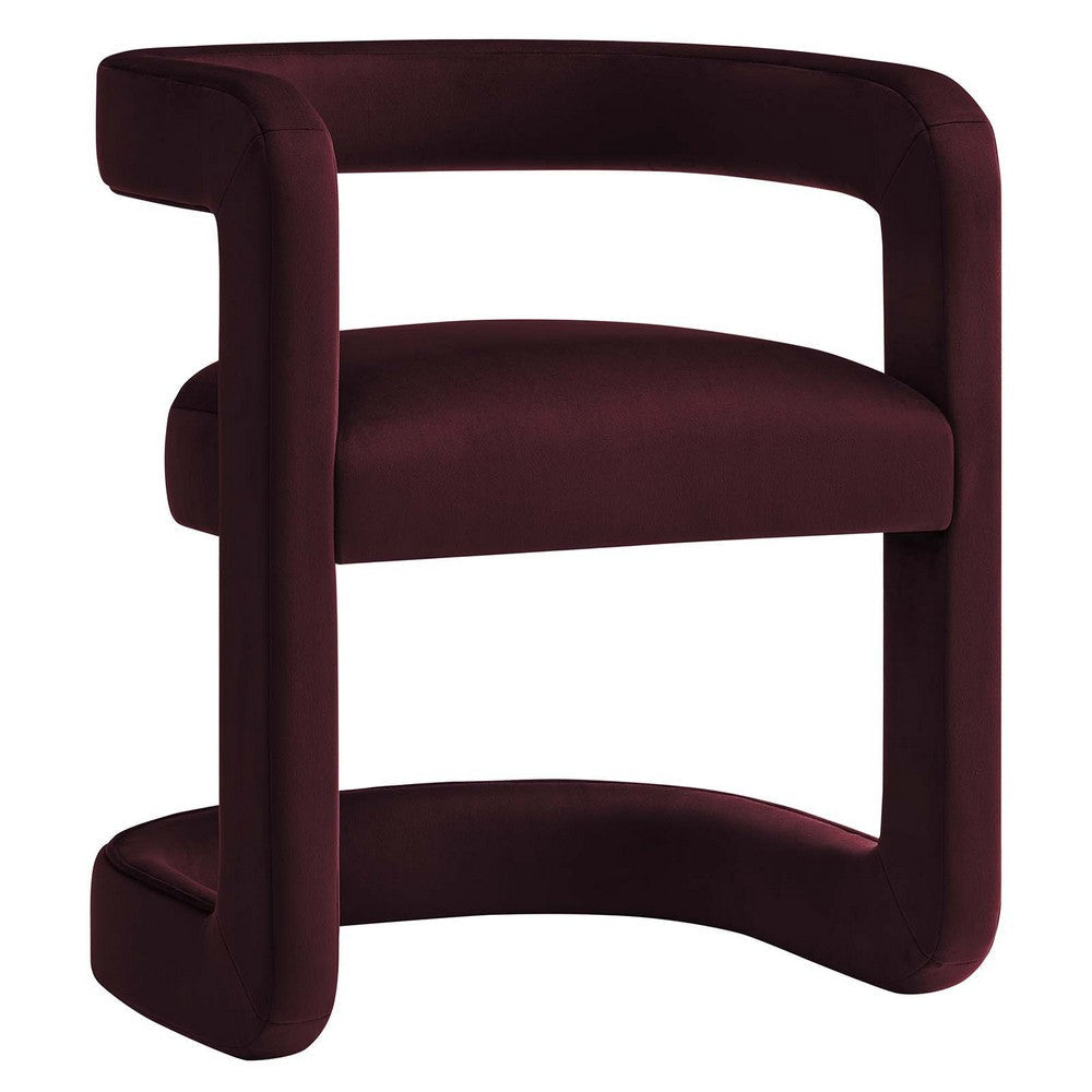 Modway Winslow Chair, Mulberry