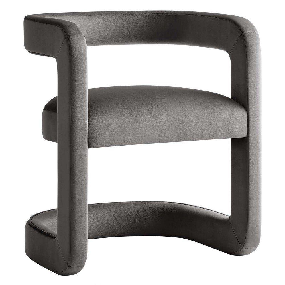 Modway Winslow Chair, Storm Gray