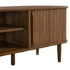 Modway EEI-6795-WAL Contour Wood Walnut 63’’ TV Stand MDY-EEI-6795-WAL