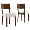 Pax Wood Dining Side Chairs - Set of 2 - No Shipping Charges MDY-EEI-6804-ACO-HLB