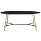 Modway Infuse Dining Table Black Oak MDY-EEI-6836-BLK-OAK