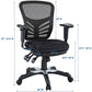 Black Articulate Mesh Office Chair - No Shipping Charges MDY-EEI-757-BLK