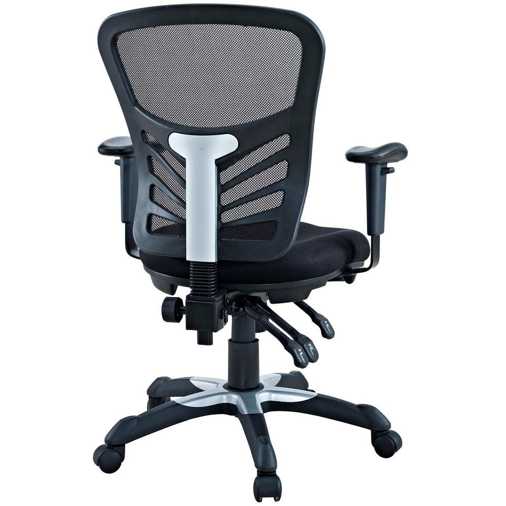 Black Articulate Mesh Office Chair - No Shipping Charges MDY-EEI-757-BLK