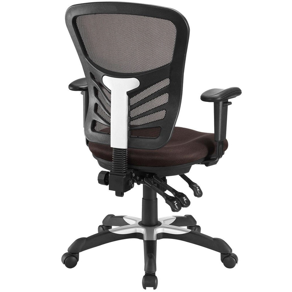 Articulate Mesh Office Chair - No Shipping Charges MDY-EEI-757-BRN