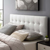 Lily Full Vinyl Headboard - No Shipping Charges MDY-MOD-5147-WHI