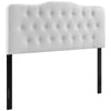 Annabel Queen Vinyl Headboard - No Shipping Charges MDY-MOD-5155-WHI