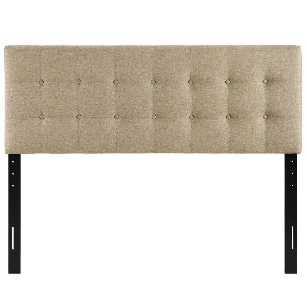 Emily Full Fabric Headboard - No Shipping Charges MDY-MOD-5172-BEI