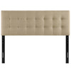 Beige Emily King Fabric Headboard - No Shipping Charges MDY-MOD-5174-BEI