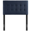 Navy Emily Twin Fabric Headboard - No Shipping Charges MDY-MOD-5176-NAV