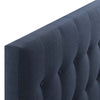 Navy Emily Twin Fabric Headboard - No Shipping Charges MDY-MOD-5176-NAV