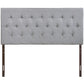 Clique Queen Headboard - No Shipping Charges MDY-MOD-5202-GRY