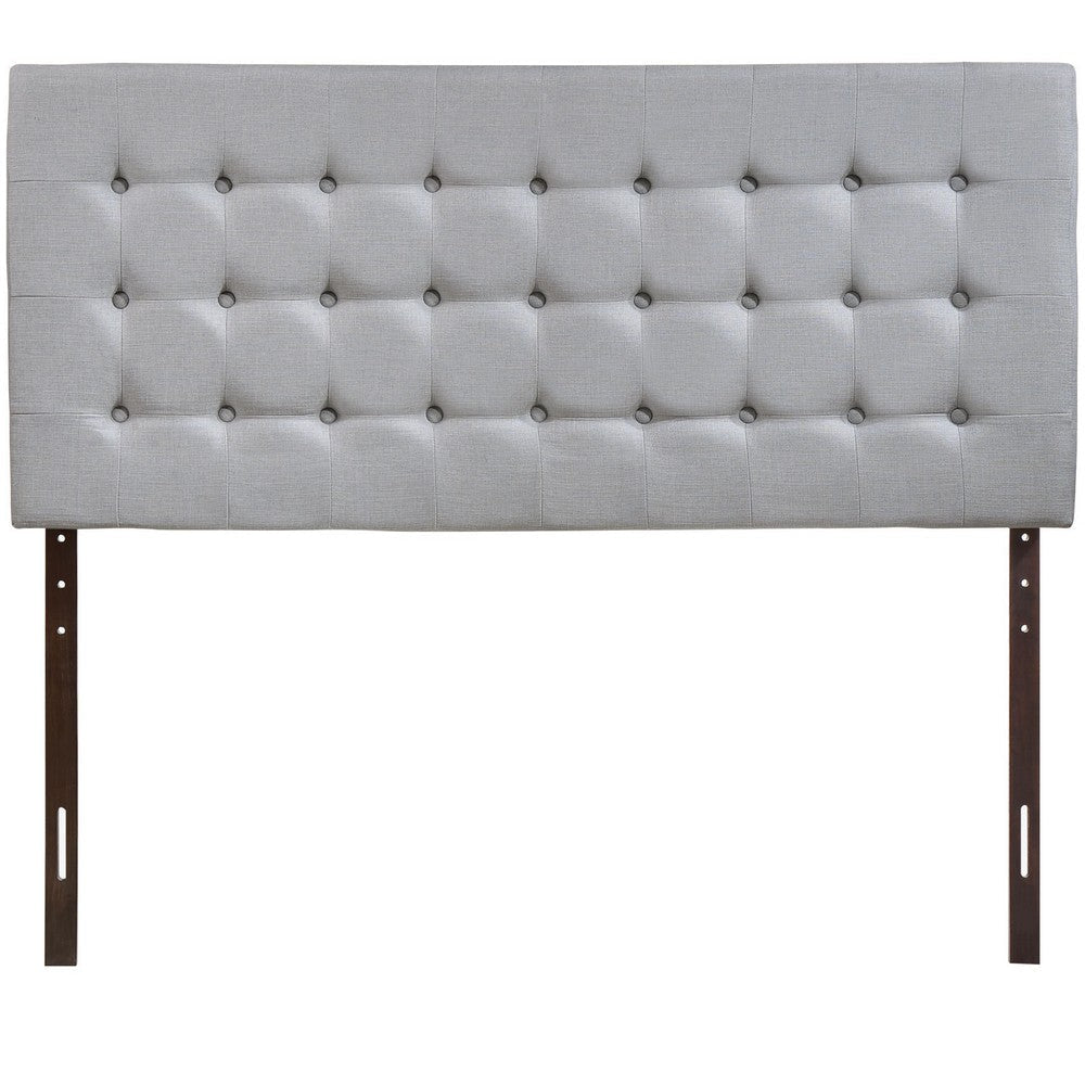 Tinble Queen Headboard - No Shipping Charges MDY-MOD-5210-GRY