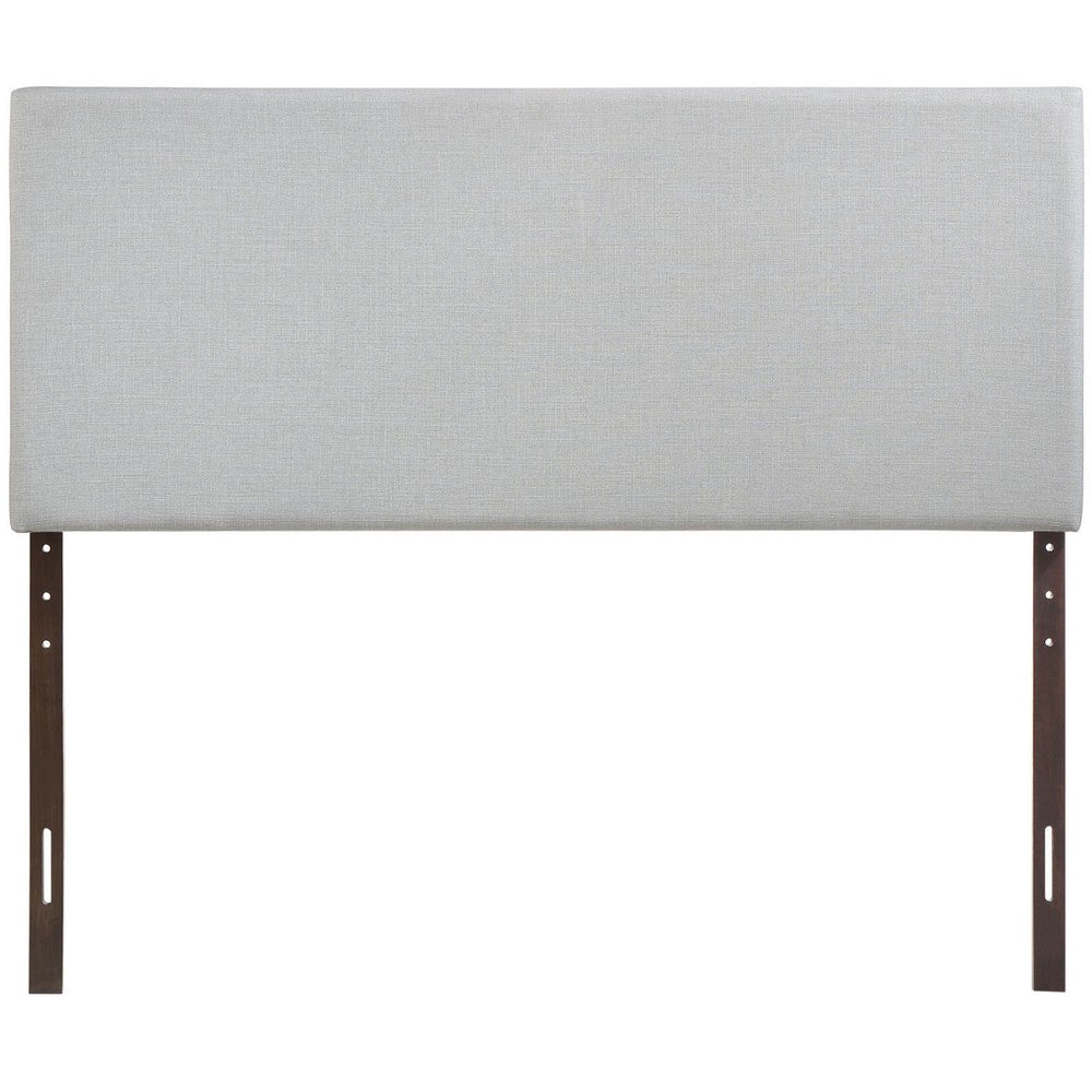 Sky Gray Region Queen Upholstered Headboard - No Shipping Charges MDY-MOD-5211-GRY