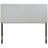 Sky Gray Region Queen Upholstered Headboard - No Shipping Charges MDY-MOD-5211-GRY