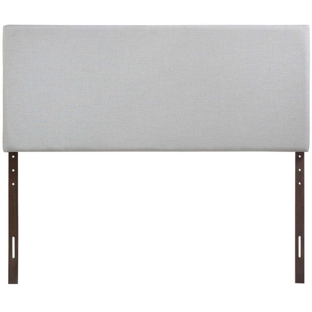 Region Full Upholstered Headboard - No Shipping Charges MDY-MOD-5213-GRY