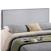 Sky Gray Region Full Nailhead Upholstered Headboard - No Shipping Charges MDY-MOD-5217-GRY