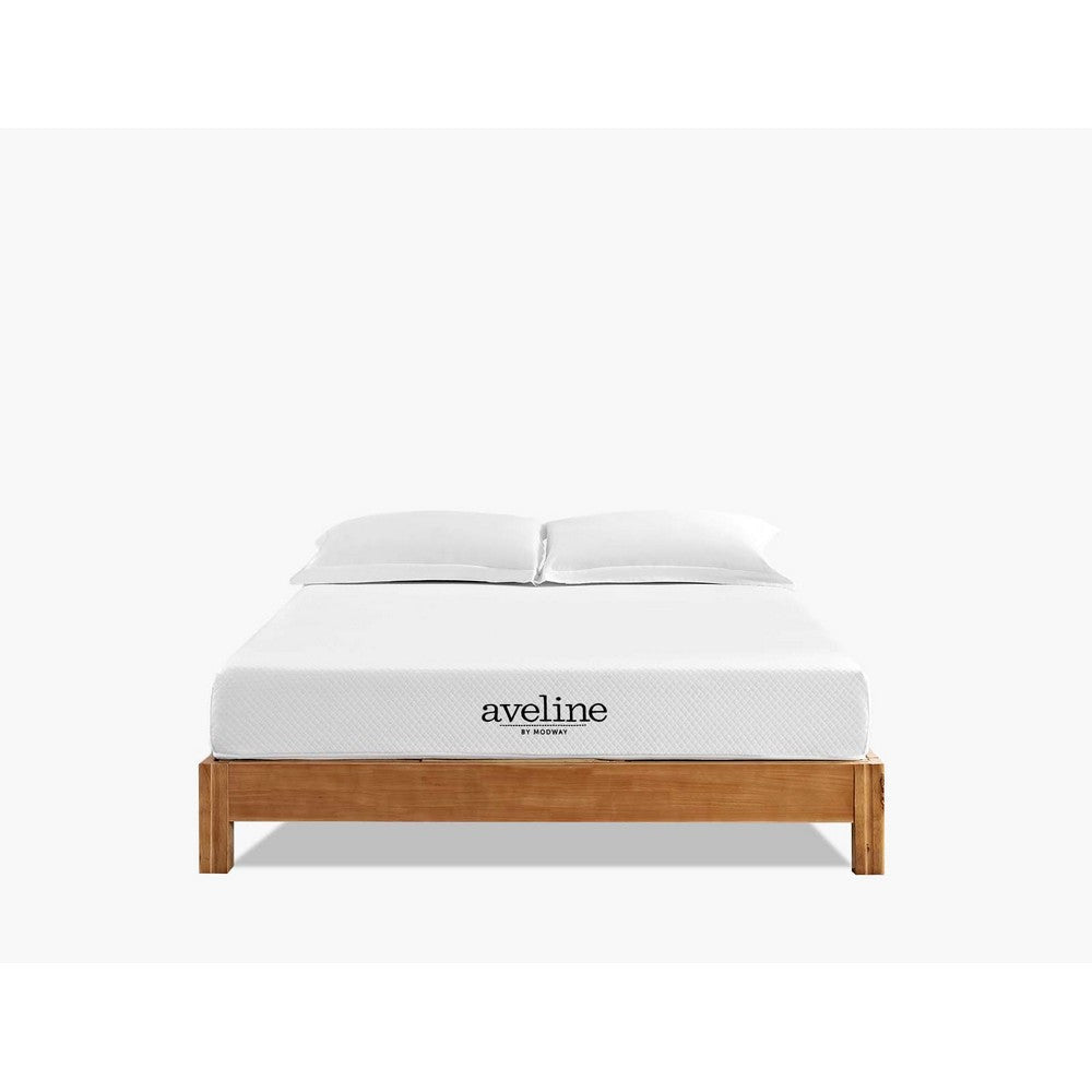 Modway Aveline Gel Infused Memory Mattress with CertiPUR-US Certified Foam, Full, White