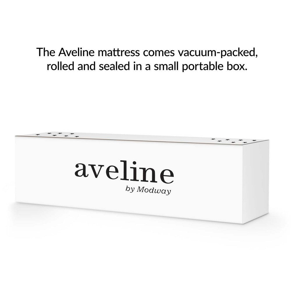 White Aveline 6’ Twin Mattress - No Shipping Charges MDY-MOD-5344-WHI