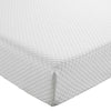 White Aveline 6’ Twin Mattress - No Shipping Charges MDY-MOD-5344-WHI