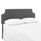 Gray Laura Full Fabric Headboard - No Shipping Charges MDY-MOD-5392-GRY