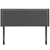 Gray Camille Full Fabric Headboard - No Shipping Charges MDY-MOD-5406-GRY