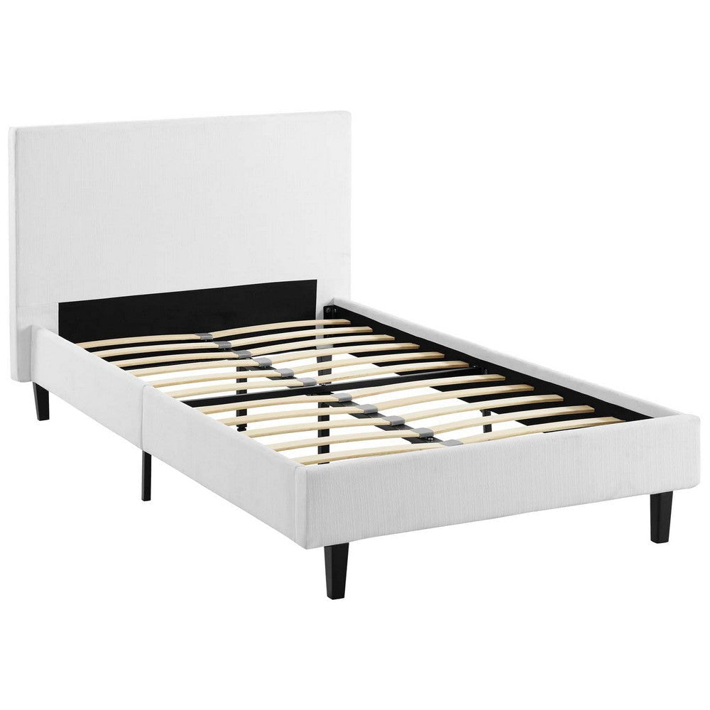 Anya Twin Bed White - No Shipping Charges MDY-MOD-5416-WHI