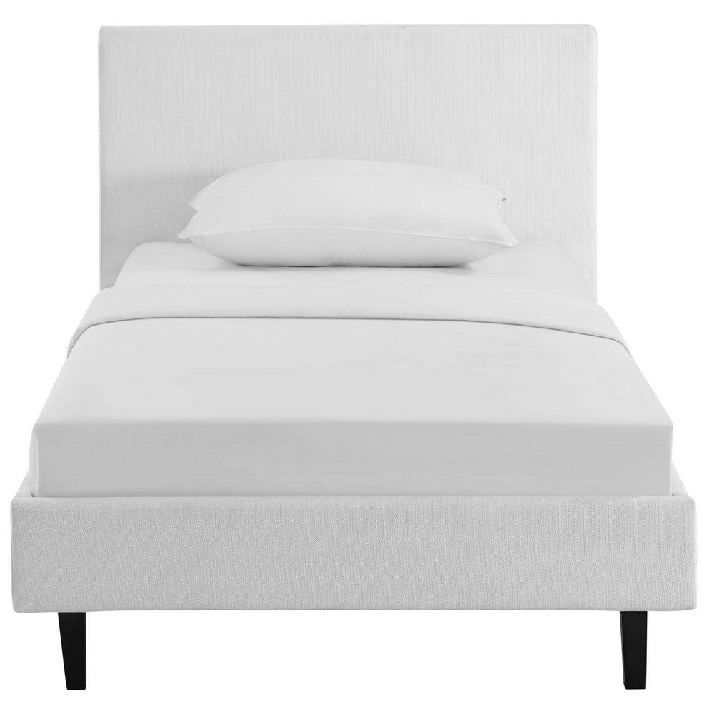 Anya Twin Bed White - No Shipping Charges MDY-MOD-5416-WHI