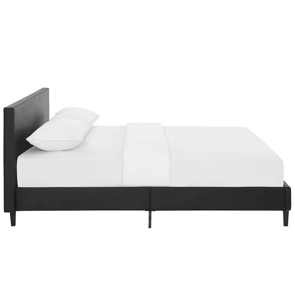 Anya Full Bed Black - No Shipping Charges MDY-MOD-5417-BLK