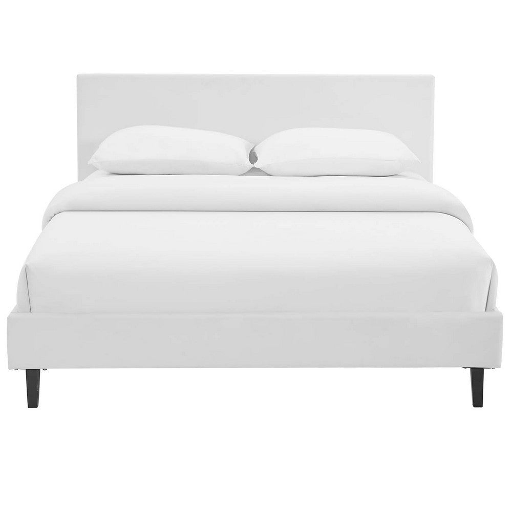 Anya Full Bed White - No Shipping Charges MDY-MOD-5417-WHI