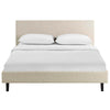 Anya Full Fabric Bed - No Shipping Charges MDY-MOD-5418-BEI