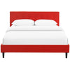 Linnea Full Bed Atomic Red - No Shipping Charges MDY-MOD-5424-ATO