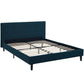 Linnea Full Bed Azure - No Shipping Charges MDY-MOD-5424-AZU