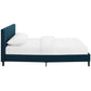 Linnea Full Bed Azure - No Shipping Charges MDY-MOD-5424-AZU